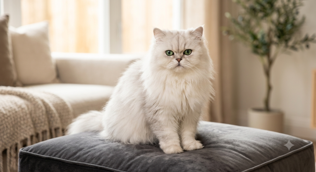 Persian cat at Kumaran Pet House Chennai