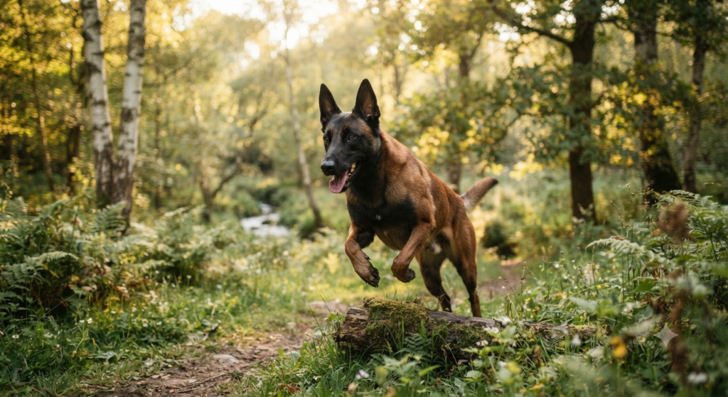 Healthy vaccinated Belgian Malinois from Chennai breeder